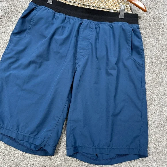 Prana Men’s Coal Super Mojo Pull On Short 10” Outdoor UPF 50+ in Blue Anchor L - Picture 6 of 16